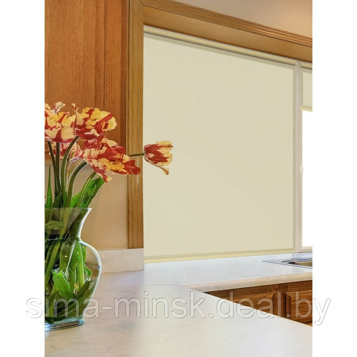 Рулонная штора «Апилера», 90х160 см, цвет ванильный - фото 6 - id-p195964628