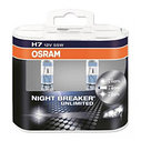 Галогенная лампа Osram Night Breaker® UNLIMITED +110 % H7 к-т 12V 55W, фото 2