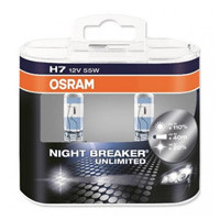 Галогенная лампа Osram Night Breaker® UNLIMITED +110 % H7 к-т 12V 55W - фото 2 - id-p25378911