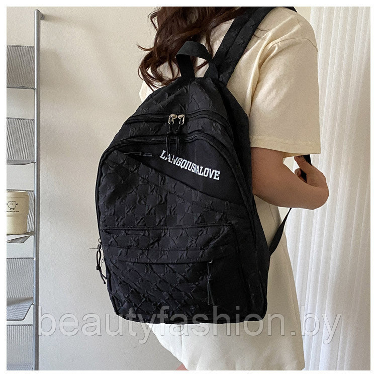 Рюкзак модель 658 (черный) - фото 5 - id-p195988354