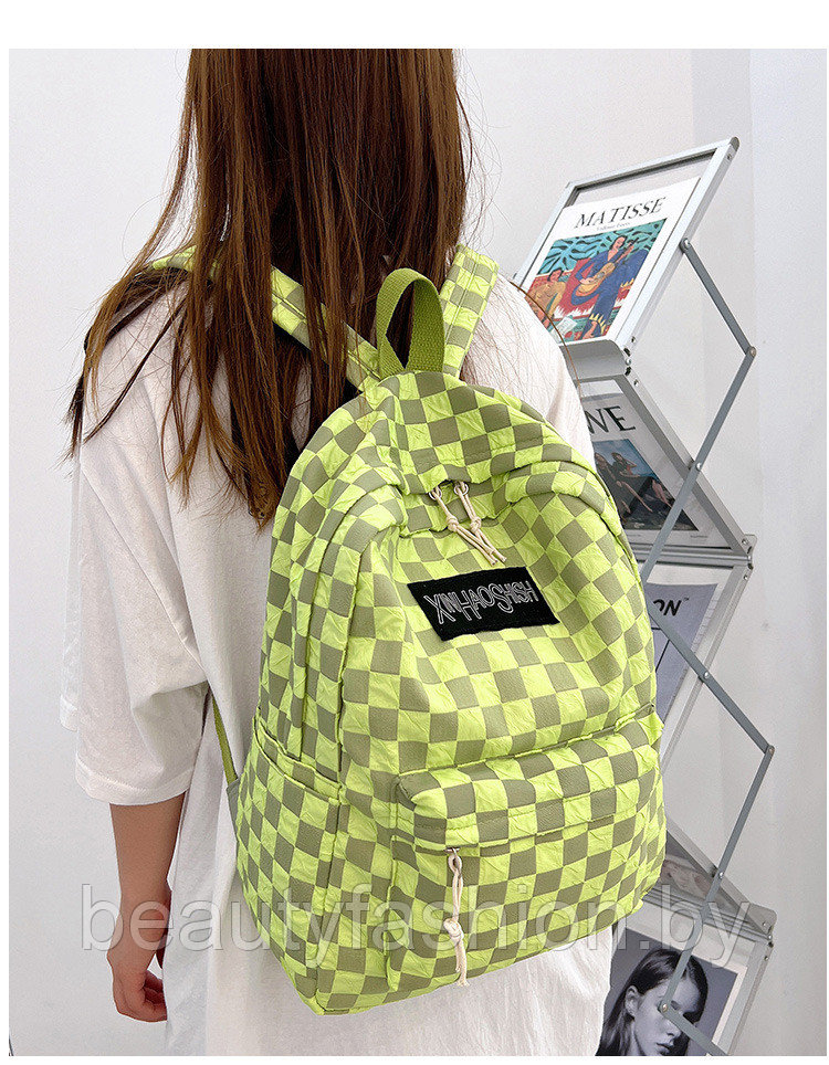 Рюкзак модель 657 (зеленый/серый) - фото 2 - id-p195988356