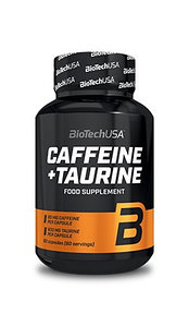 Предтренировочные комплексы и энергетики BioTechUSA Энергетик Caffeine&Taurine 60 капс