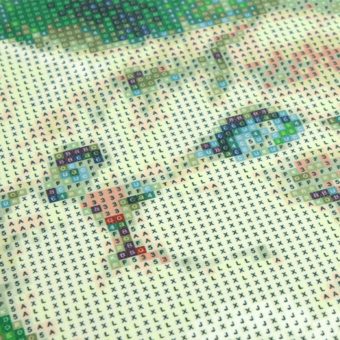 Алмазная мозаика (живопись) 40*50 см, котенок с розой - фото 3 - id-p195991081