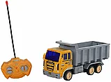 Игрушечный грузови / Машинка на радиоуправлении детская, "Грузовик", 1:30, свет, 4 канала, цвет серый, в/к 32*, фото 4