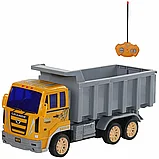 Игрушечный грузови / Машинка на радиоуправлении детская, "Грузовик", 1:30, свет, 4 канала, цвет серый, в/к 32*, фото 2