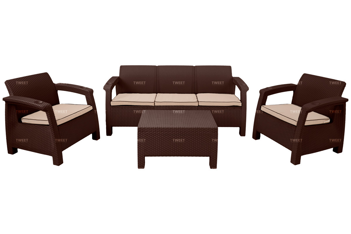 Комплект уличной мебели TWEET Terrace Set Max - фото 1 - id-p169721299