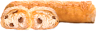 Трубочки "Роллини" с творожным продуктом (120г), 40шт/уп