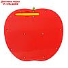 Магнитный планшет большое яблоко, 468 отверстий, цвет красный, фото 5
