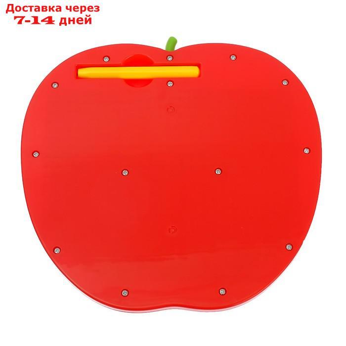 Магнитный планшет большое яблоко, 468 отверстий, цвет красный - фото 5 - id-p193704643