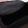 Сумка дорожная, отдел на молнии, 3 наружных кармана, цвет хаки/чёрный, фото 3
