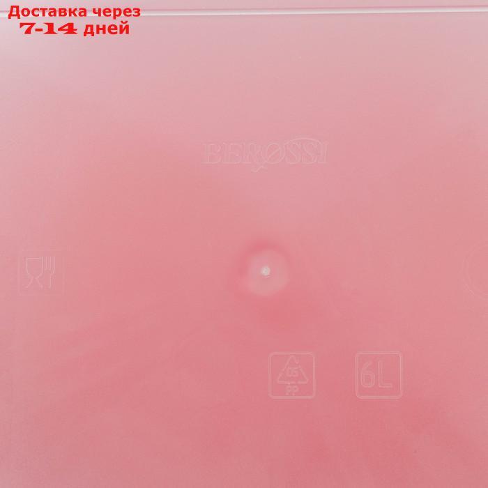 Емкость для шашлыка 6 л Leto, цвет роза - фото 5 - id-p195668083