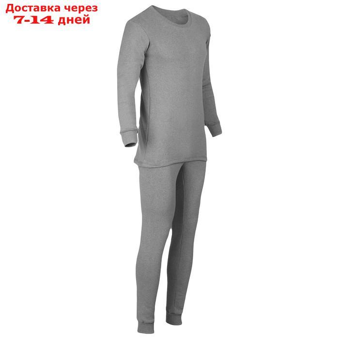 Термобелье мужское "Сибирь" размер 48-50, цвет серый - фото 2 - id-p195687177