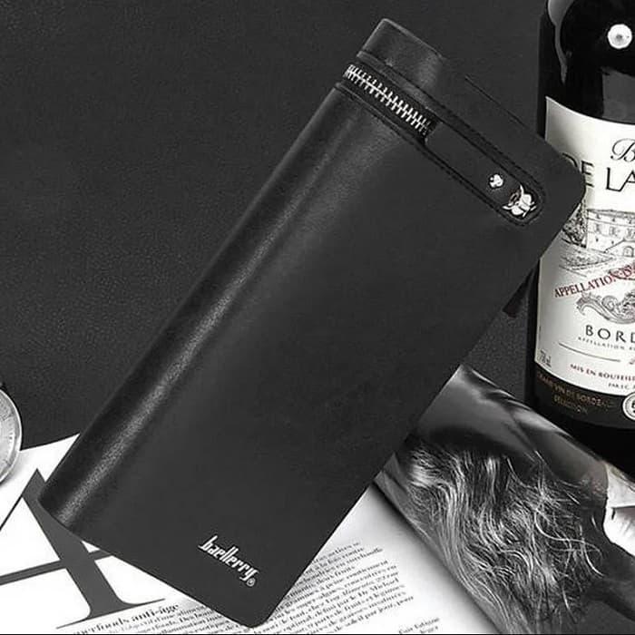 Мужское портмоне-клатч «Baellerry Classic» черный - фото 3 - id-p195993396
