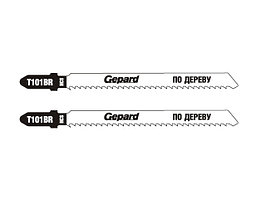 Пилка лобз. по дереву T101BR (2 шт.) GEPARD (по ламинату)