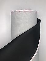 Полиуретановая экокожа с гладкой фактурой NAPPA с теснением (цвет черный) Германия