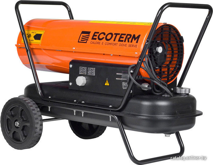 Ecoterm DHD-30W Нагреватель воздуха дизельный прямого нагрева., 30кВт, 2 колеса / экотерм DHD-30W - фото 4 - id-p25379657