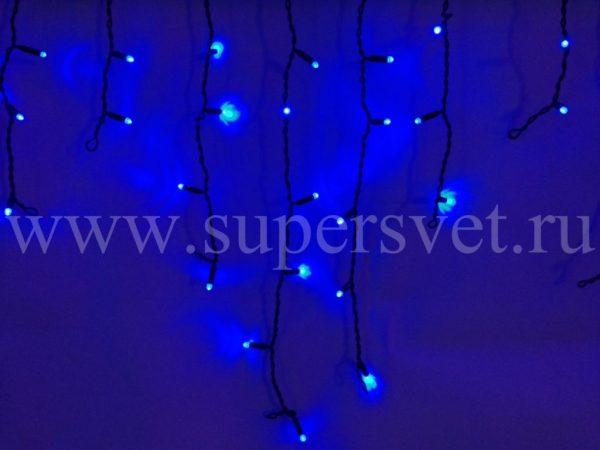 LED-RPLR-80-2M-B/BL-FLASH (СИНИЙ/ЧЕРНЫЙ ПРОВОД)