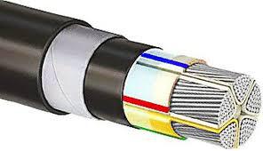 Силовой бронированный лентами кабель АВБШв 5х70 - фото 1 - id-p196031984