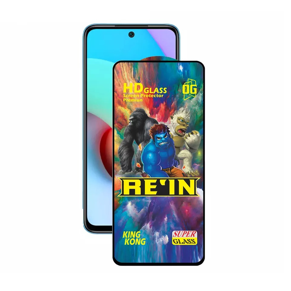 Защитное стекло Full-Screen для Xiaomi Redmi Note 11 / Note 11s черный (Re'in с полной проклейкой) - фото 1 - id-p193128048