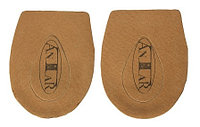 Подпяточники ортопедические кожаные на латексном основании со съемным амортизатором женские, АТ53511