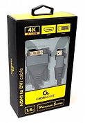 Кабель HDMI - DVI CC-HDMI-DVI-4K-6 4K 1.8м. 19M/19M Cablexpert