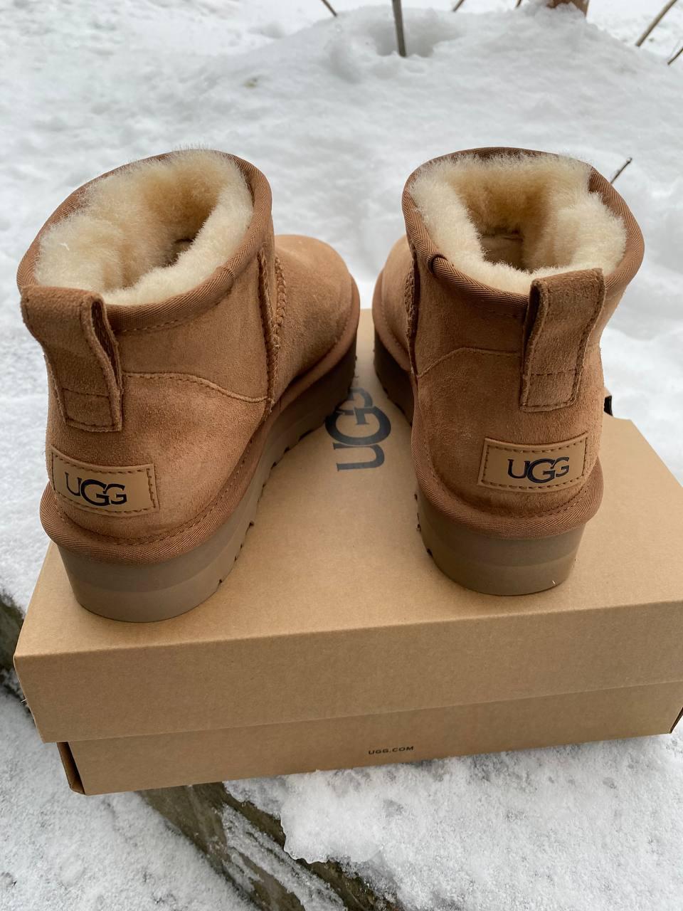 Женские мини угги UGG - фото 4 - id-p196056258