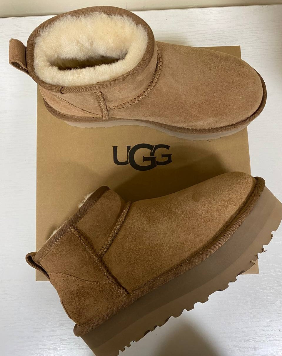 Женские мини угги UGG 38 - фото 1 - id-p196064918