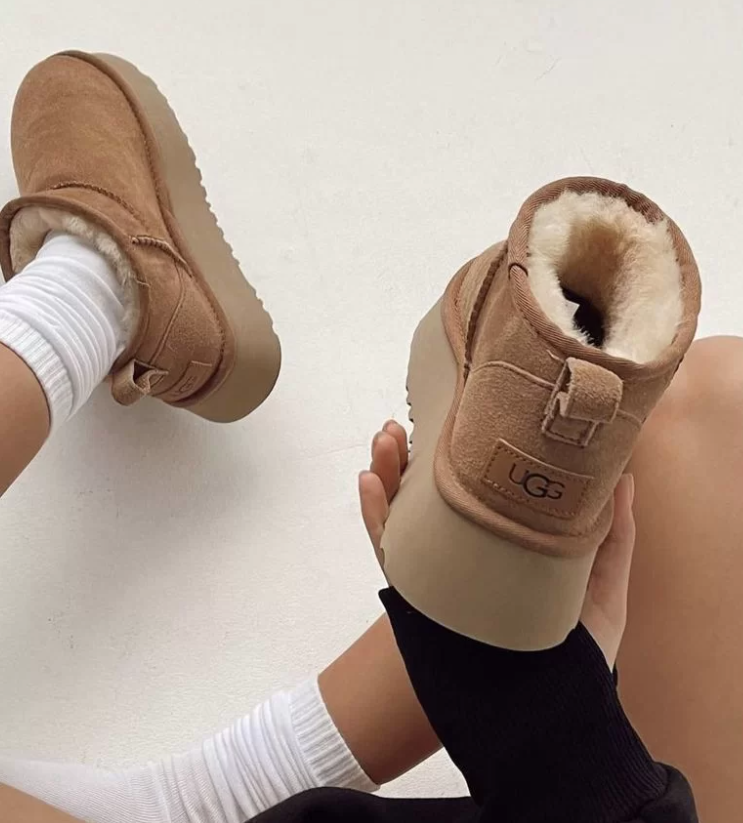 Женские мини угги UGG - фото 5 - id-p196056258