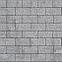 Тротуарная плитка Прямоугольник Лайн, 60 мм, серый, бассировка, фото 2