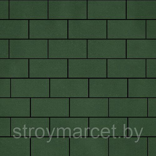 Тротуарная плитка Прямоугольник Лайн, 60 мм, темно-оливковый, гладкая - фото 2 - id-p196063701