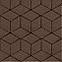 Тротуарная плитка Полярная звезда, 60 мм, коричневый, бассировка, фото 2