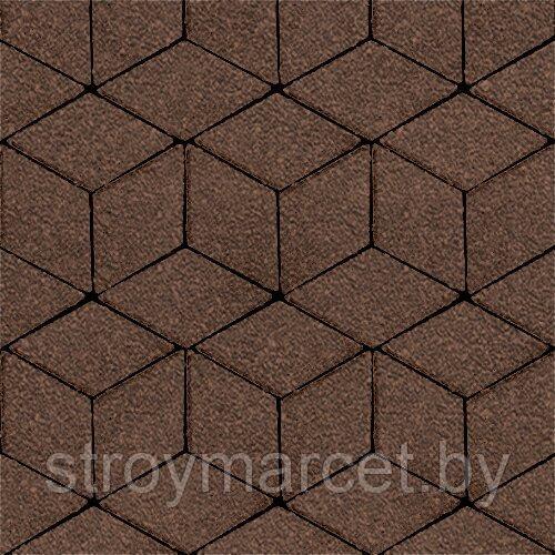 Тротуарная плитка Полярная звезда, 60 мм, коричневый, Native - фото 2 - id-p196063707