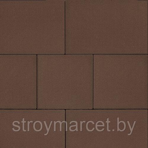 Тротуарная плитка Инсбрук Ланс, 60 мм, коричневый, гладкая - фото 2 - id-p196063759