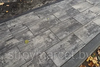 Тротуарная плитка Парк Плейс, 80 мм, ColorMix Актау, гладкая