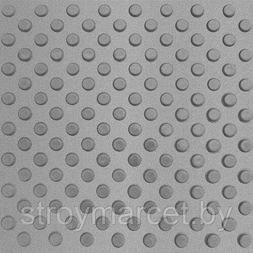 Тактильная плитка с конусными рифами, серый - фото 1 - id-p196064059