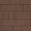 Тротуарная плитка Инсбрук Тироль, 60 мм, коричневый, гладкая, фото 2