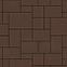 Тротуарная плитка Инсбрук Альпен, 40 мм, коричневый, гладкая, фото 2