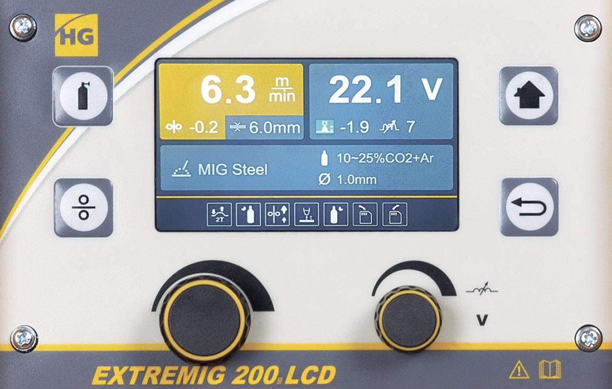 Сварочный инвертор HUGONG EXTREMIG 200 III LCD - фото 5 - id-p196080716