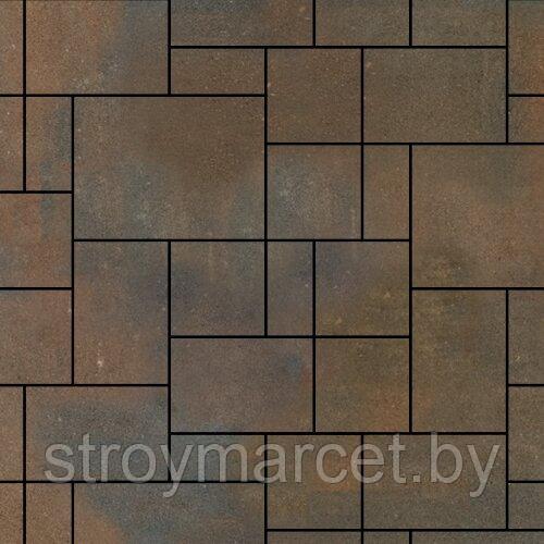 Тротуарная плитка Инсбрук Альпен, 40 мм, ColorMix Штайнрус, гладкая - фото 2 - id-p196064202
