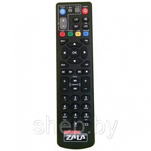 Пульт для ZALA  IP-TV ic интерактивное  черный, белый