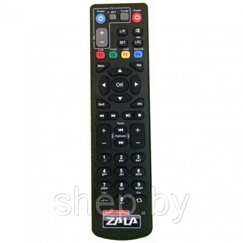 Пульт для ZALA IP-TV ic интерактивное черный, белый - фото 1 - id-p196084343