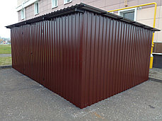 Хозблок металлический 2,5х5 метров, фото 2