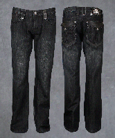 Мужские джинсы Rebel Spirit JP035-BLK (Размер: 38)