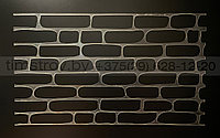 Трафарет для стен "Старый кирпич-2"/790х460мм/2мм/имитация кирпичной кладки своими руками