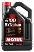 Моторное масло Motul 6100 Syn-Clean 5W-40 5л