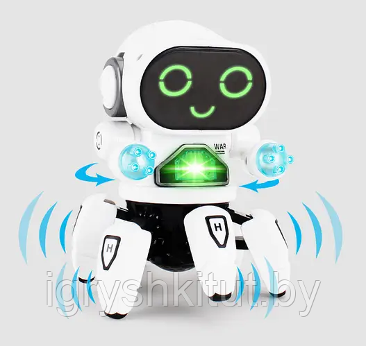 Музыкальный робот Bot Robot ,3 цвета, арт. ZR2091 - фото 3 - id-p196138001