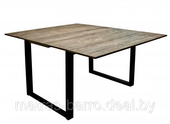 Кухонный раскладной стол М117 Квадро в стиле лофт - фото 4 - id-p153863380