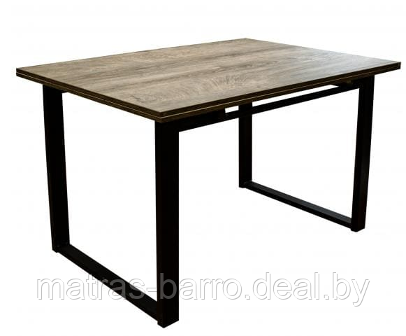 Кухонный раскладной стол М117 Квадро в стиле лофт - фото 3 - id-p153863380