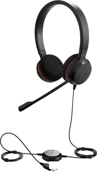 Наушники Jabra Evolve 20 SE MS Stereo - фото 1 - id-p196130530