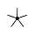 Боковая щетка на 5 лучей для робота-пылесоса Roborock Q7+, черная 558232, фото 2
